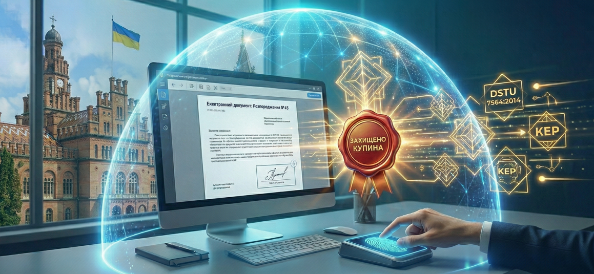 Посилення кібербезпеки: Чернівецька ОДА впроваджує новий стандарт захисту електронних підписів «Купина»