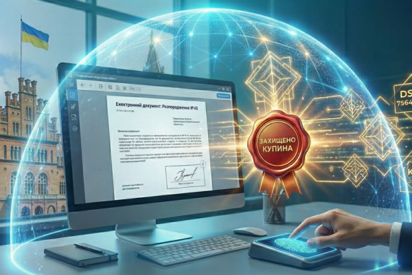 Посилення кібербезпеки: Чернівецька ОДА впроваджує новий стандарт захисту електронних підписів «Купина»